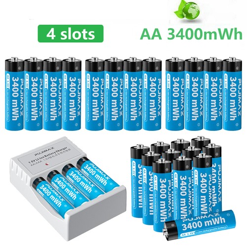 Lotto batterie ricaricabili - , aa