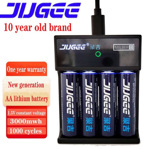 Jugee 3000mwh aa - aa, batteria