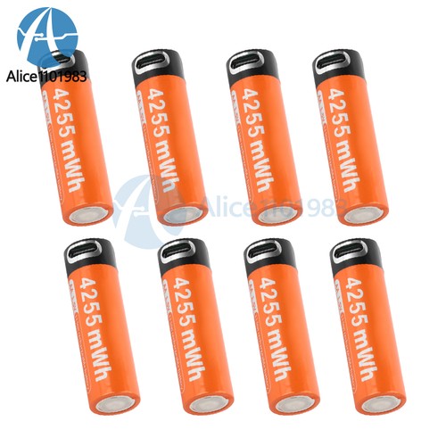 Lotto 8pz batteria aaa - 4~8pz,