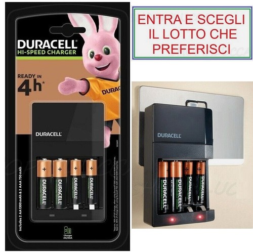 Caricabatterie duracell pile - duracell,