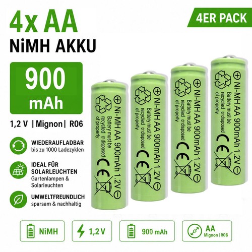 Nimh 900 mah 2 v - nimh,