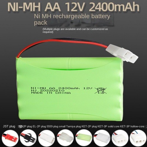 1pz batteria 12v 2400mah - batteria, ni-mh