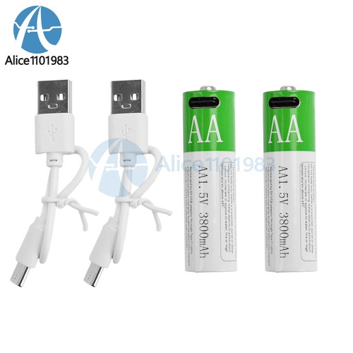 2pz batteria usb ricaricabile - usb,