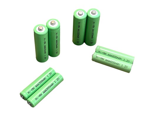Batterie ricaricabili aaa - batterie,