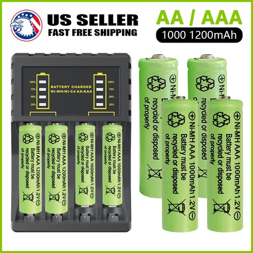 Batterie ricaricabili aaa - aaa, aa