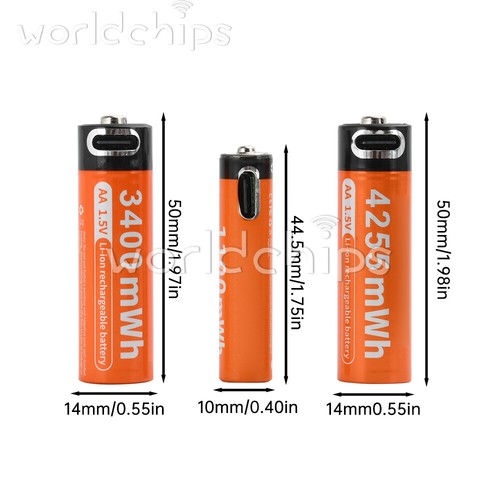 Batteria aaa ricaricabile - aaa, aa