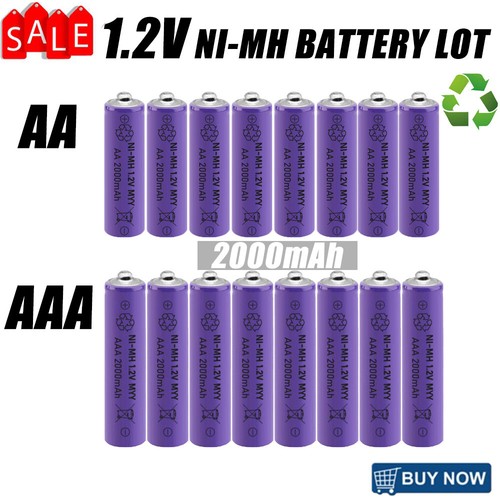 Batterie ricaricabili aa - batterie,