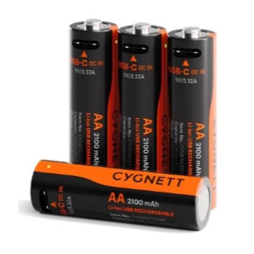 Cygnett usb rechargeable - aa,